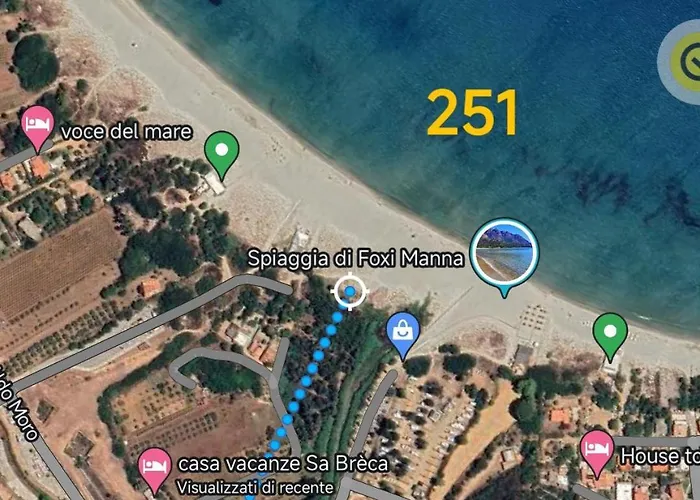 公寓 Villaloddo4 Marina Di Cap 08047 Dietro Ristorante La Grotta